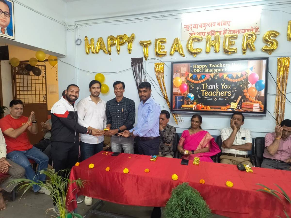 DIET SHAJAPUR CELEBRATE TEACHERS DAY